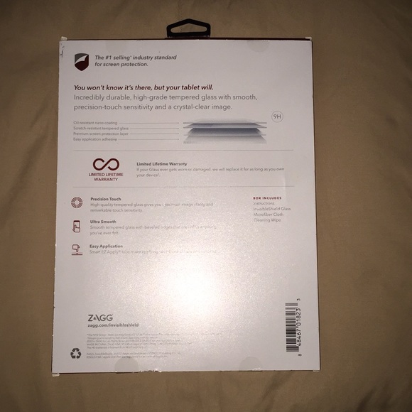 Zagg Invisible Shield Glass - Picture 2 of 4